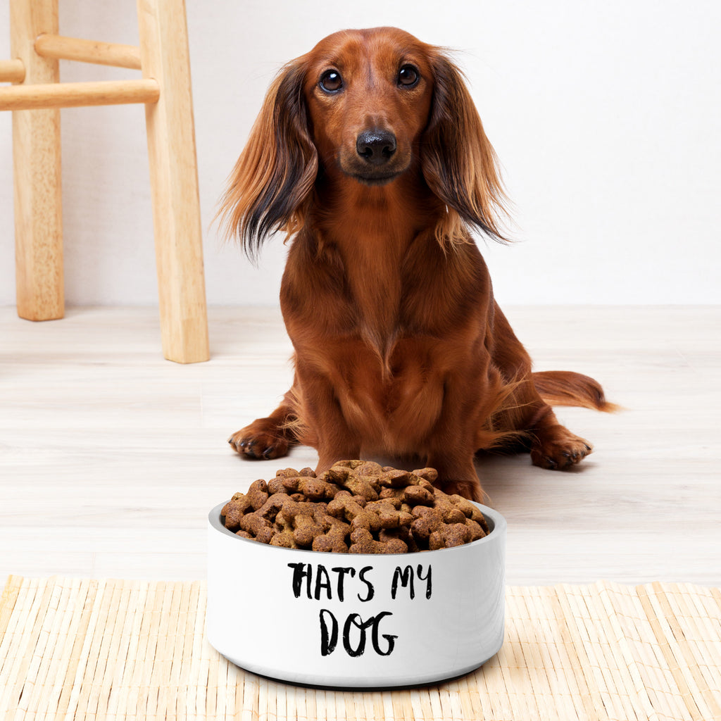 "That's My Dog" Pet bowl