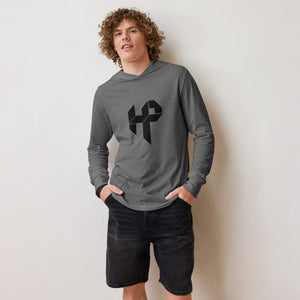 HP logo,  Hooded long-sleeve tee