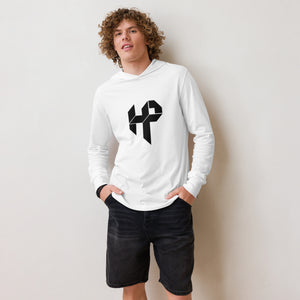 HP logo,  Hooded long-sleeve tee