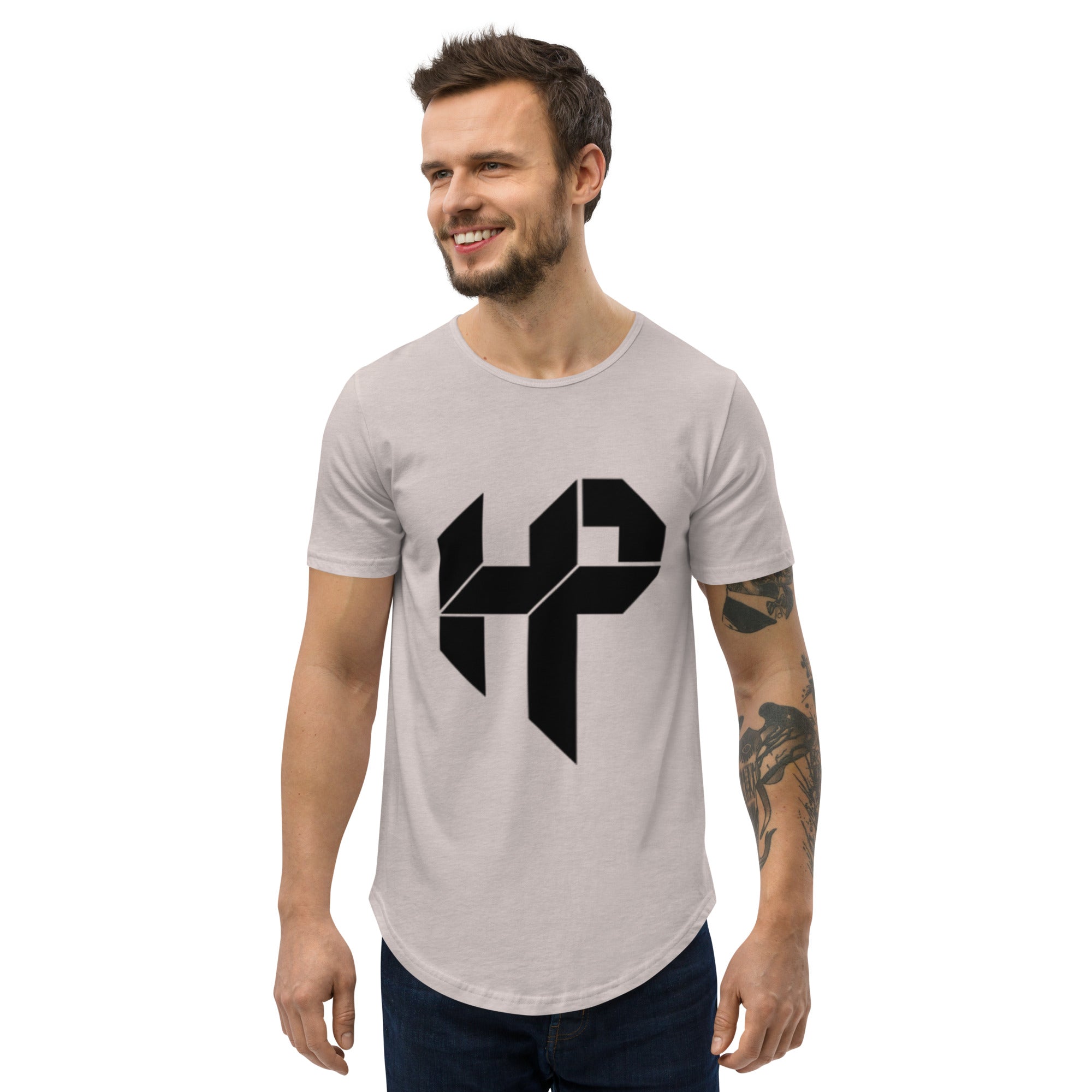 Men's Curved Hem T-Shirt