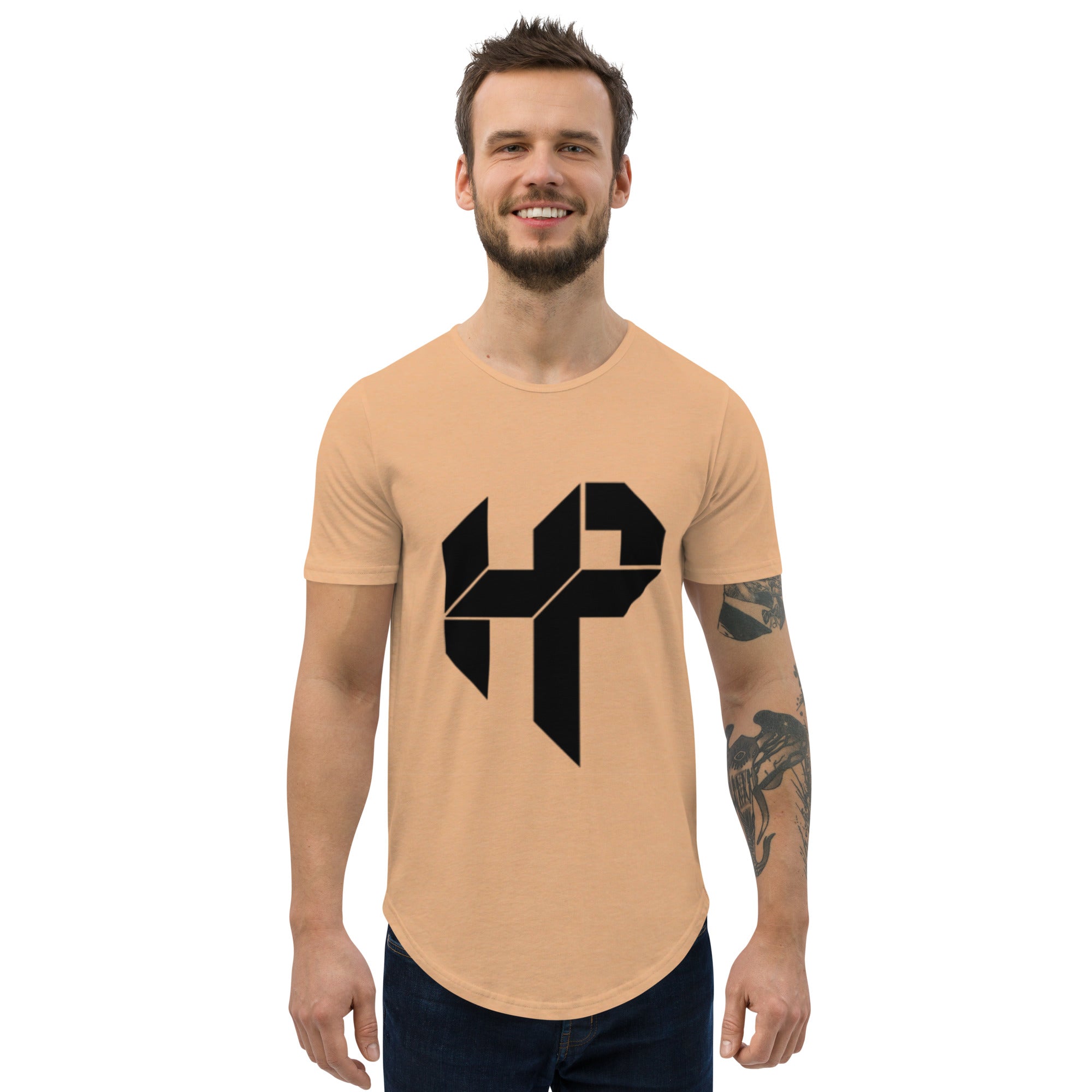 Men's Curved Hem T-Shirt