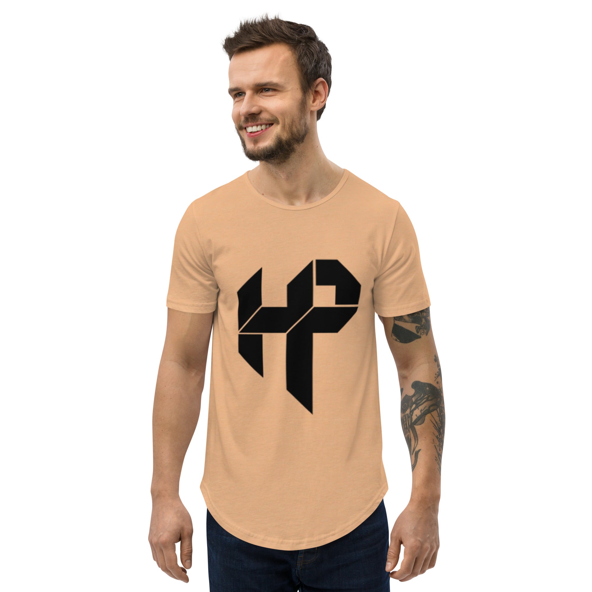 Men's Curved Hem T-Shirt