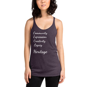 Women's Racerback Tank Heritage