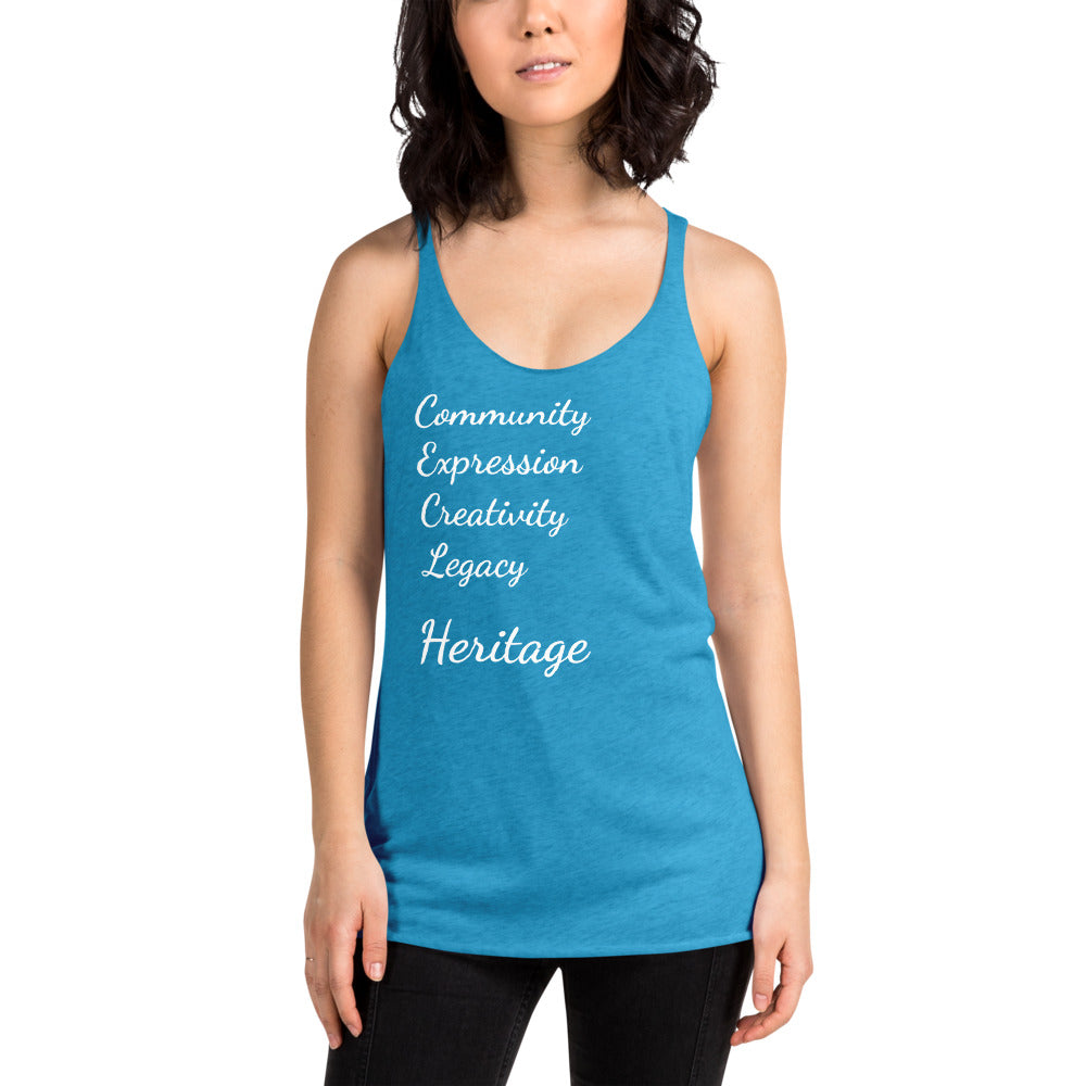 Women's Racerback Tank Heritage