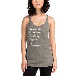 Women's Racerback Tank Heritage