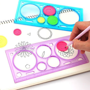 2pcs Magic Drawing Board Crafts Board Games for Children Kids Drawing Card Games Toys Board Game Gifts Drawing Measuring Tool