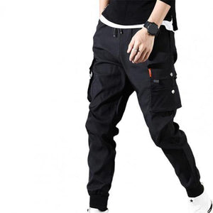 Open image in slideshow, Hot！Autumn Men Pants Hip Hop Harem Joggers Pants 2022 New Male Trousers Mens Solid Multi-pocket Cargo Pants Skinny Fit Sweatpants
